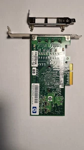 HP NC360T PCI-E Dual Port DP Gigabit Network Adapter/Card - High-Perf Networking - Picture 1 of 4
