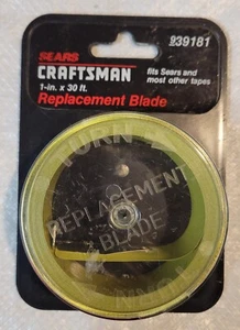 Sears Craftsman 1 in. x 30 ft. Replacement Blade 939181 - Vintage - Picture 1 of 6