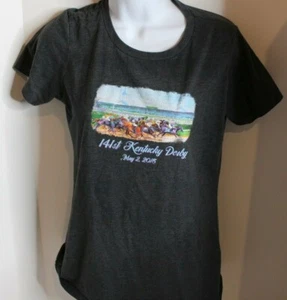 141st KENTUCKY DERBY (May 2, 2015) Womens (L) T-Shirt next level apparel - Picture 1 of 3