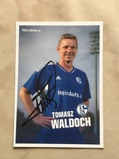 Tomasz Waldoch FC Schalke 04 Autograph Card Orig Signed Football #5648
