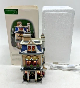 Dept 56 Heritage Village Teaman & Crupp China Shop #58314 Boxed with Light 1998 - Picture 1 of 16