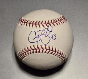 Casey Blake Indians / Dodgers Signed Autographed OMLB Baseball w/ AAA COA - Picture 1 of 4