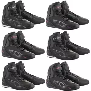 Alpinestars Stella Faster 3 Paddock Boots Motorcycle Ladies Sports Lightweight - Picture 1 of 4
