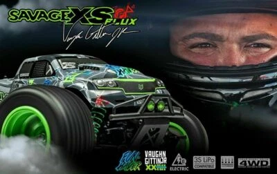 HPI Racing RC Model Car 4WD SAVAGE XS FLUX VAUGHN GITTIN JR RTR 6020HP-115967 - Image 1 of 4