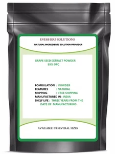 100 % reiner Traubenkernextrakt Potenz Antioxidans 95 % OPC 1000 Gramm 1000 Gm - Bild 1 von 1
