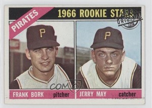 2015 Topps Originals Buybacks 1966 Rookie Stars Frank Bork Jerry May #1966-123