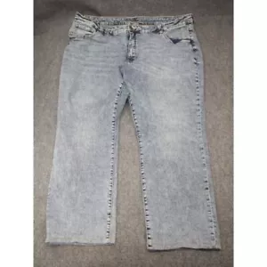 KUT from the Kloth FAB AB Boyfriend Jeans Size 24W Acid Wash Relaxed Fit - Picture 1 of 13