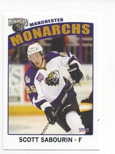 2013-14 Manchester Monarchs (AHL) Scott Sabourin (Ottawa Senators)