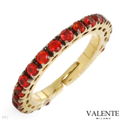 Valente. Anillo Italia Oro Amarillo 18k 1.24 Ctw Zafiros Genuinos. Talla 6 US. Nuevo Foto 1 de 3