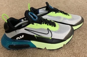 Nike Air Max 2090 Blue Volt Womens Size 6Y Athletic Shoes Sneakers CJ4066-101 - Picture 1 of 7