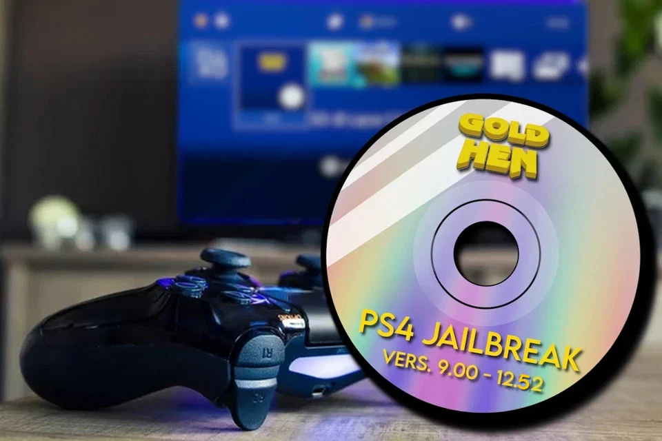 PLAYSTATION 4 / PS4 JAILBREAK BLURAY - 9.00-12.52 - HENLOADER - GOLDHEN - Bild 1 von 1