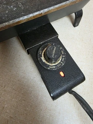 Sartén eléctrica vintage Presto Wee Fry con tapa de vidrio funciona 650 vatios 12x7x6 Foto 1 de 4