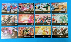 2024 Upper Deck Marvel Avengers Battle Time Complete Set #BT-1 To 25 Limited - Picture 1 of 11