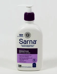 Sarna Sensitive Anti Juckreiz Lotion 7,5oz Steroidfrei Linderung Vegan 03/2027 - Bild 1 von 2