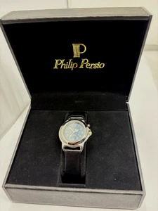 Philip Persio Quartz 3ATM Water Proof Watch NEW IN BOX. - Picture 1 of 5