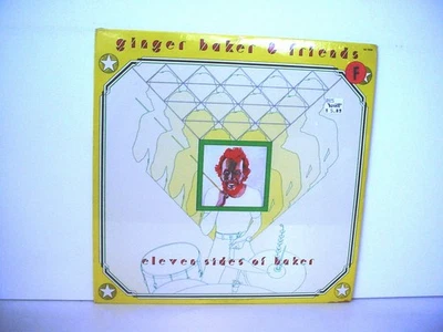 GINGER BAKER Eleven Sides Of Baker Original SEALED LP 1976 SIRE SA 753 Cream - Image 1 of 2