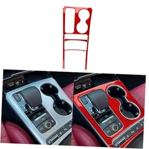 Real Premium Carbon Fiber Car Gear Shift Panel Frame Trim Gear Shift Frame - Picture 1 of 8