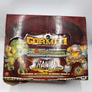 Box Giochi Preziosi Gormiti Titanium Espositore Display 15 Bustine - Picture 1 of 7