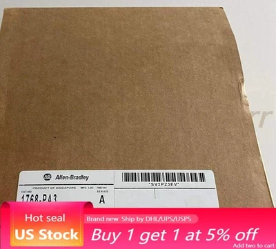 New Factory Sealed AB 1768-PA3 SER A Compactlogix Power Supply - Image 1 of 2
