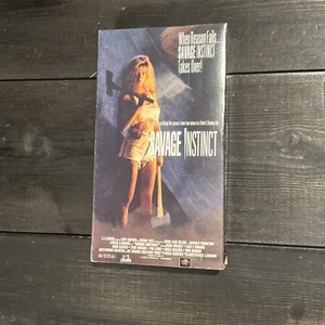 Savage Instinct VHS AIP Studios They Call Me Macho Woman Rare Cult Movie Tested - Picture 1 of 6