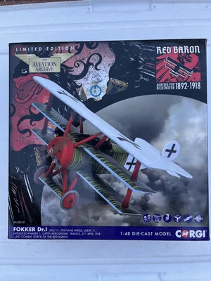 CORGI: Folker DR.1, 545/17L.T HANS WEISS JASTA 11,  "AA38312" 1:48 - Image 1 of 4