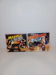 ministry of sound maximum bass 1&2 cd albums various artists - Picture 1 of 7