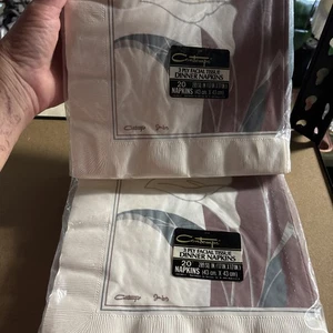 Servilletas de cena de papel Nip Contempo Cala Lillies 20 ea 3 capas vintage 2 paquetes - Imagen 1 de 4