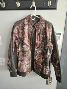 UA Storm Under Armour Realtree Women's Camo Jacket Size XL FLEECE LINED STORM1 - Picture 1 of 4