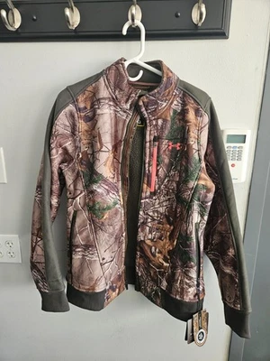 UA Storm Under Armour Realtree Women's Camo Jacket Size XL FLEECE LINED STORM1 - Image 1 of 4