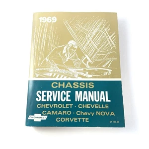 Original 1969 Chevrolet Chassis Service Manual Chevelle Camaro Nova Corvette - Picture 1 of 6