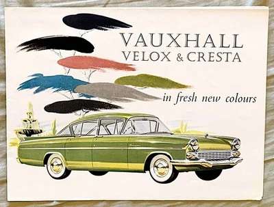 Vauxhall Velox & Cresta PA Saloons brochure C1958 - #V1153 - Image 1 of 3