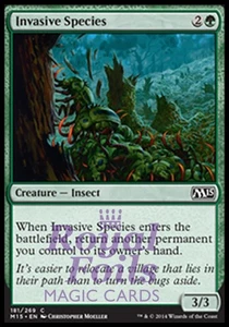 Invasive Species 4x FOIL MTG M15 Core Set Common MINT green - Picture 1 of 1