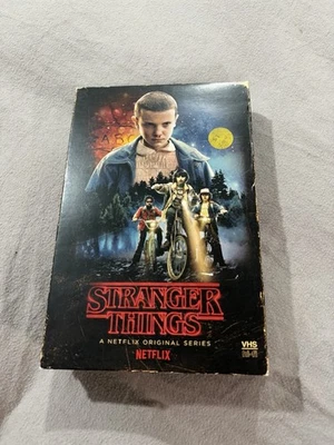 Stranger Things Season 1 Collectors Edition Retro VHS Box DVD Set - Image 1 of 4