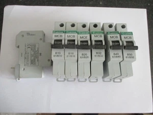 CRABTREE STARBREAKER  B6 B10 B16 B20 B32 B40 B50 6KA CIRCUIT BREAKERS SERIES 4 - Picture 1 of 3