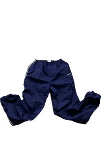 VINTAGE Adidas Hose Herren Large blau Trainingshose gestreift - Bild 1 von 11