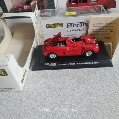Top Model 1/43 Scale Model Car  Ferrari 375 Presentazione 1953 made in italy - Image 1 of 4