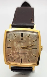 RARO Orologio Uomo Vintage Hamilton Westminster Intra-Matic REF 902201 Funzionante - Foto 1 di 13