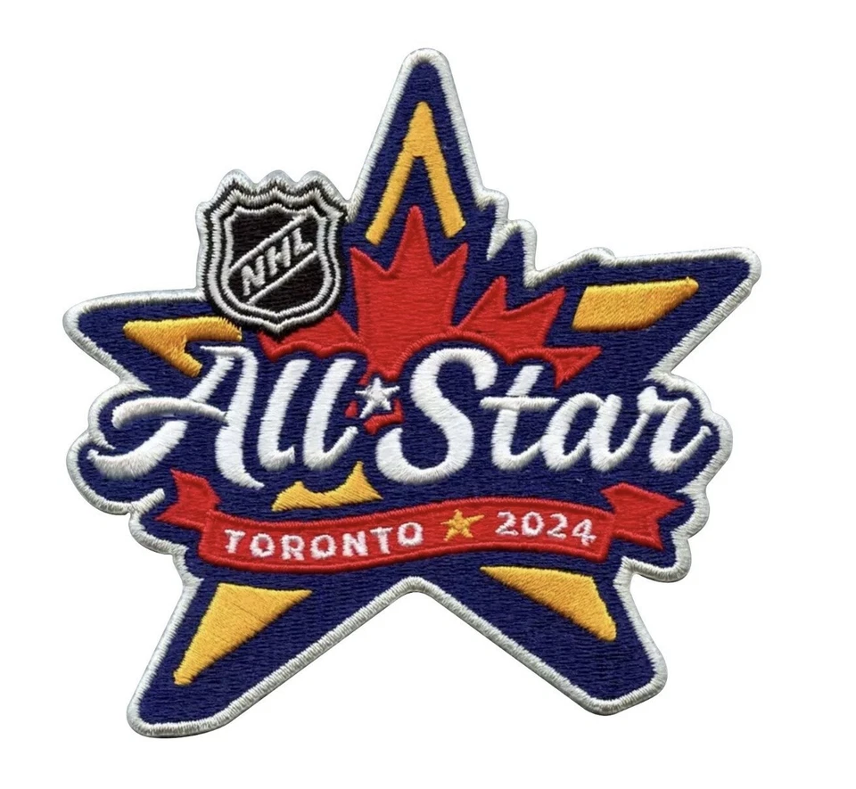 2024 NHL All Star Game Toronto Maple Leafs Jersey Patch - Image 1 of 1