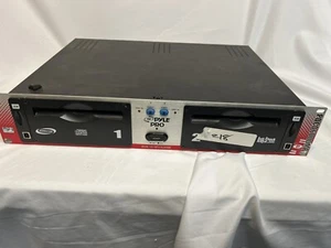 Pyle Pro PDCD6000MP Dual MP3 CD Player UNTESTED FOR PARTS OR REPAIR ONLY - Picture 1 of 11