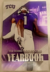 2024 TCU HORNED FROGS FOOTBALL Yearbook Program - Picture 1 of 3