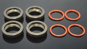 Cuello de precarga de choque de aluminio anodizado duro para Axial Yeti XL 90032 Dhawk Racing - Imagen 1 de 1