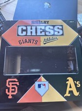 Rivalry Chess San Francisco Giants Oakland Athletics Battle Of The Bay. Rare MLB