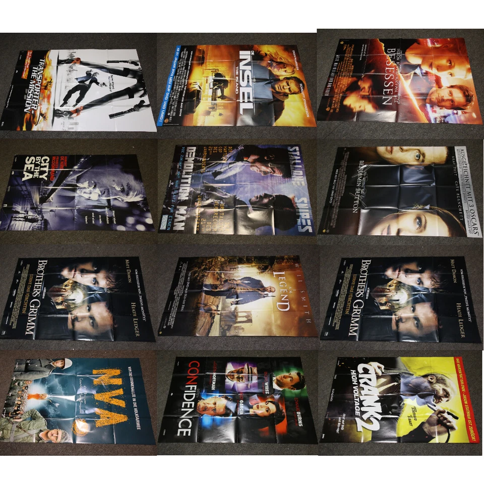 Original XL Filmposter Filmplakat Sammlung Konvolut A0 84,1x119 Motiv Auswahl - Bild 1 von 1