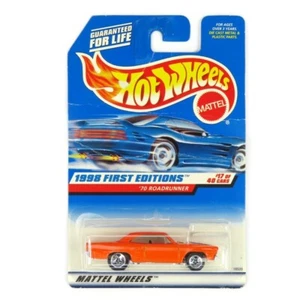 Hot Wheels 1998 Primera Edición 70 Roadrunner Variation 5 Radios Ruedas 17/40 #661 - Imagen 1 de 4