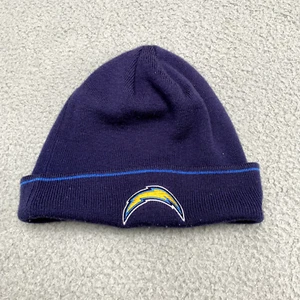 Los Angeles Chargers Hat Cap Beanie Adult One Size Blue Reebok On Field VINTAGE - Picture 1 of 6