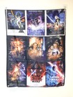STAR WARS COMPLETE MOVIE POSTER COLLECTION CLASSIC MOVIE POSTER FABRIC FLAG
