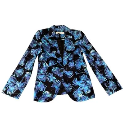 Blazer Zara Basic Hoja de Palma Foto 1 de 4