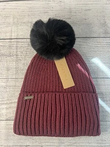 Neu mit Etikett (Steve Madden) Strickmütze mit Bommel... Einheitsgröße Beanie Rodel - Bild 1 von 3