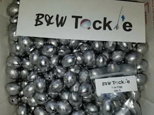 50pcs. 1 oz Egg Sinkers Slip Sinkers, Weights, Fishing, FREE shipping - Picture 1 of 1