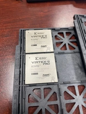 2pcs Xilinx XC2VP50-5FF1517C BGA1517 Virtex-II Pro - Image 1 of 2